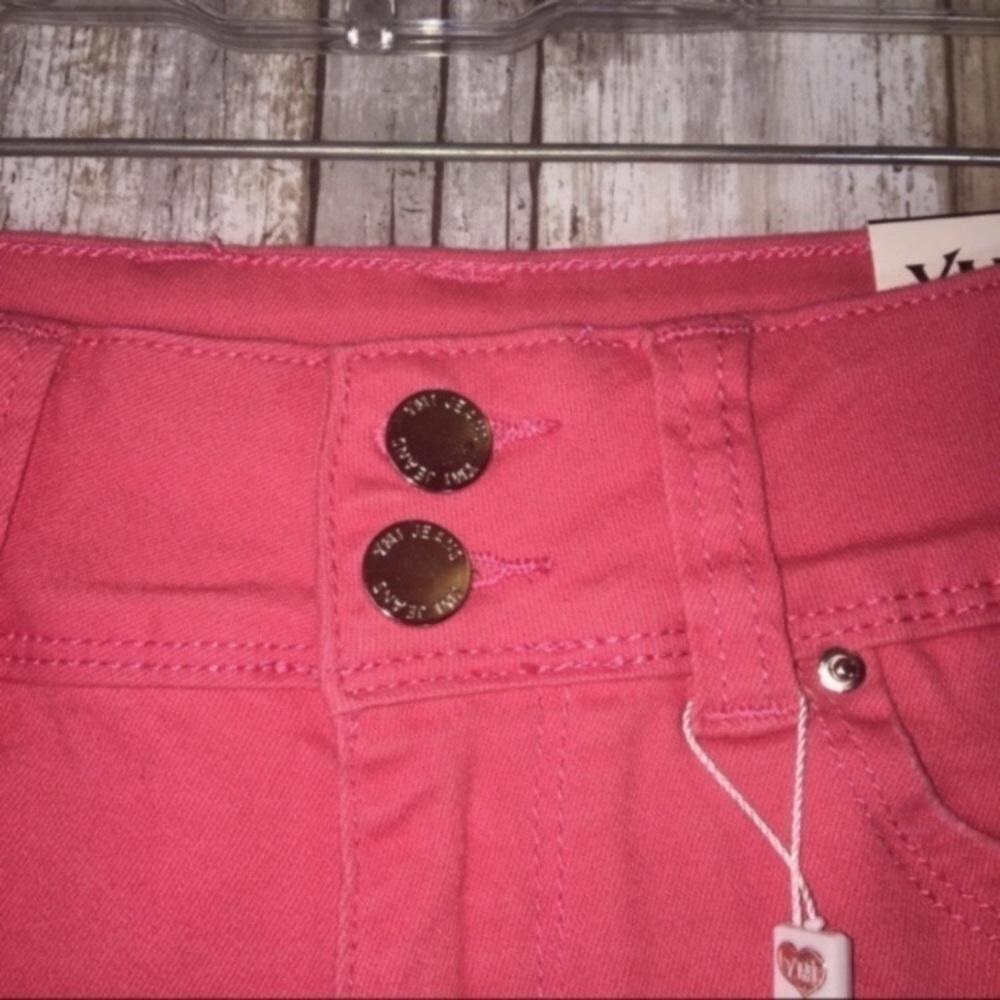 NWT YMI Midi Shell Pink Shorts - Picture 3 of 5